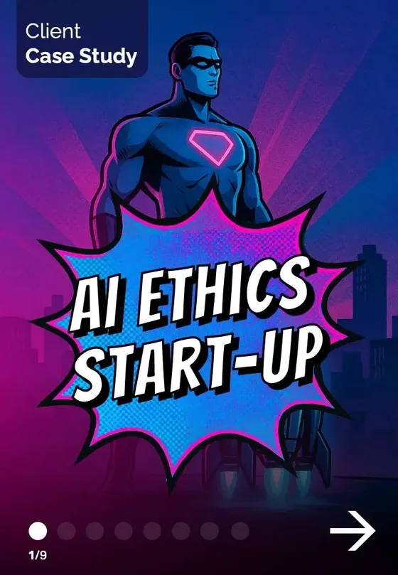 Client case study: AI ethics start-up