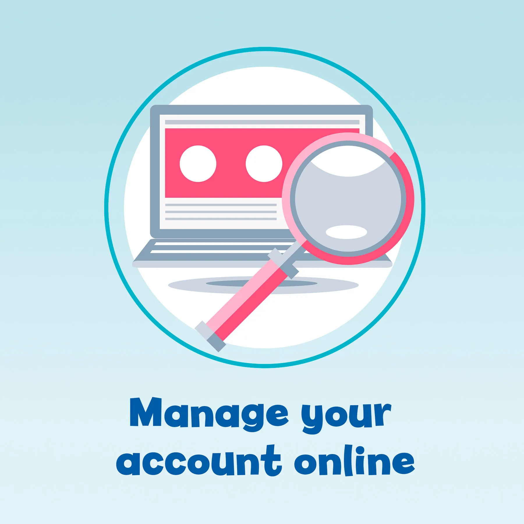 My Audio Tales illustration: Manage your account online