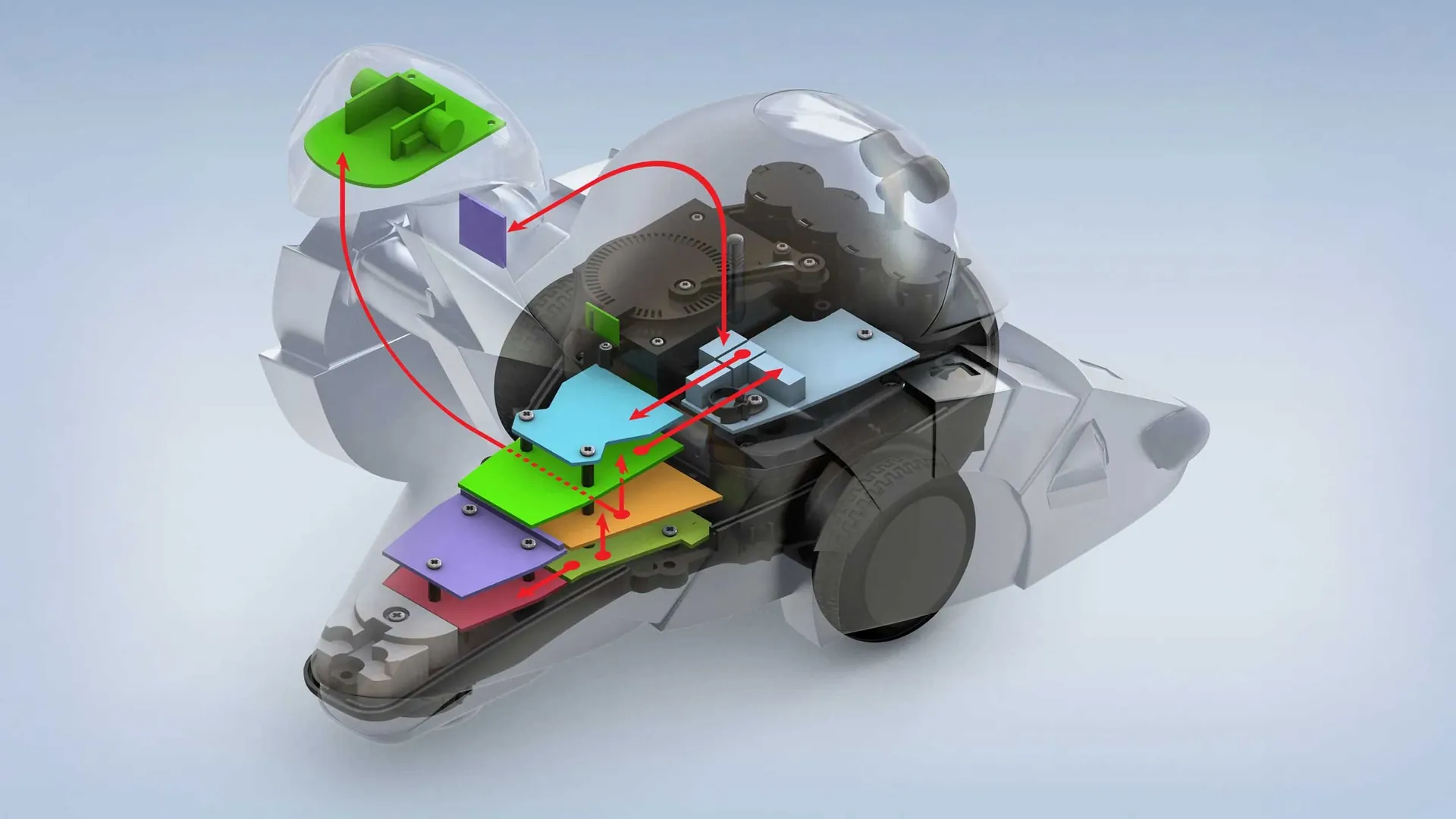 Spybot technical illustration