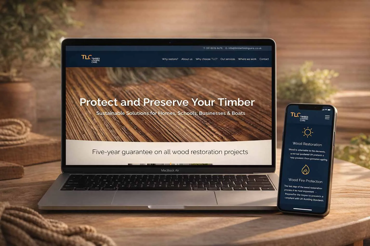 tlc web design visual